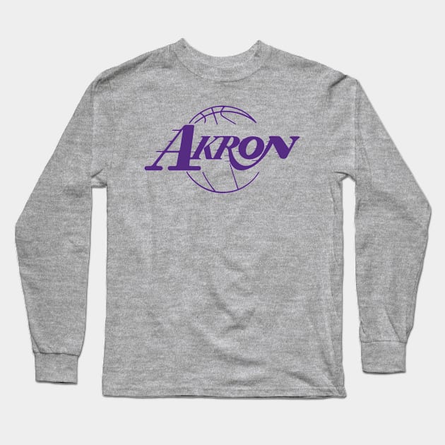 akron lakers Long Sleeve T-Shirt by SBSTN